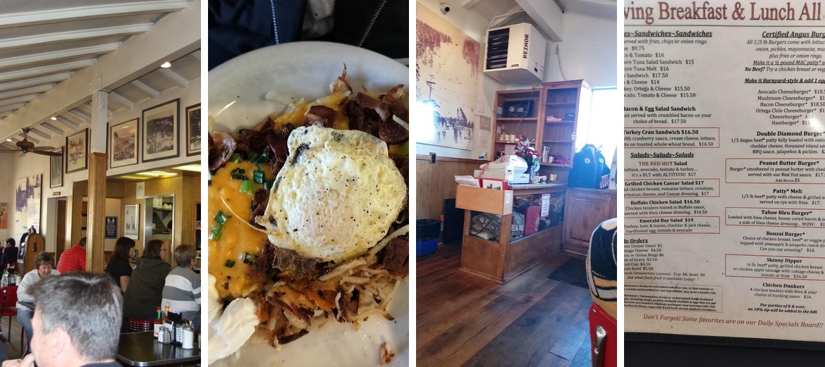 The Red Hut Cafe Menu
